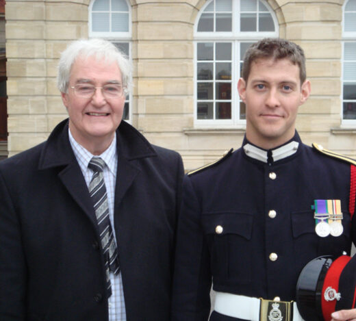 Captain Martin Oliver Driver Royal Anglian Regiment