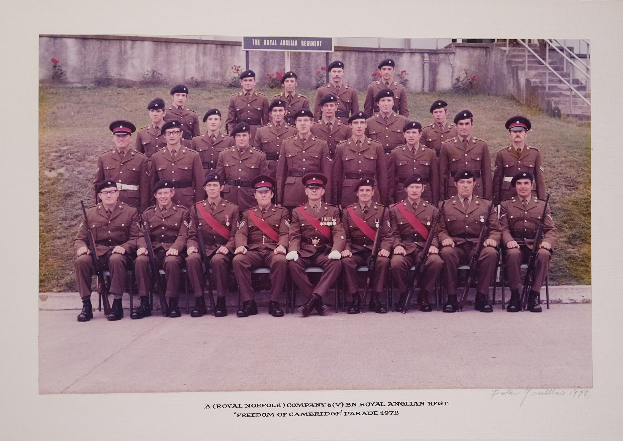 6th (Volunteer) Battalion Royal Anglian Regiment A Company Freedom of ...