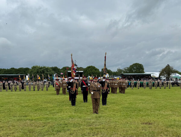 1st Battalion Royal Anglian Regiment at the Suffolk Show 20224