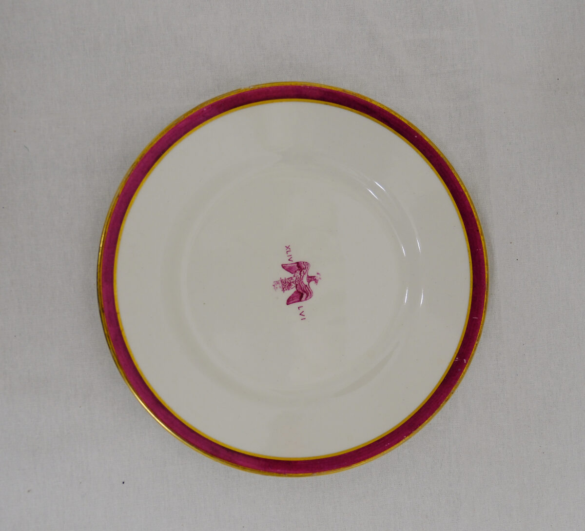 3rd Battalion Royal Anglian Regiment China side plate by Warley