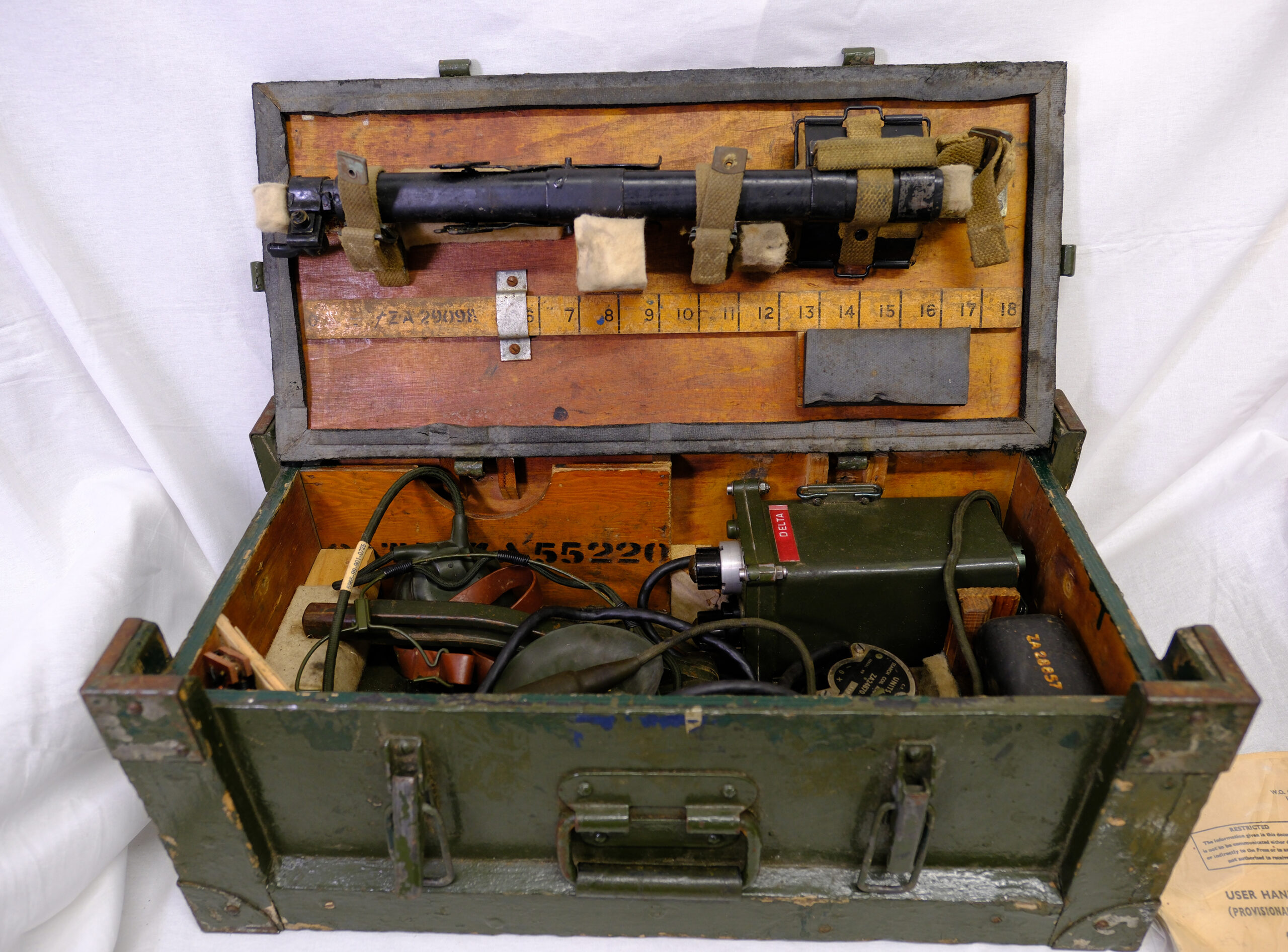 British Army Detector Mine Kit No.4C - Royal Anglian Regiment