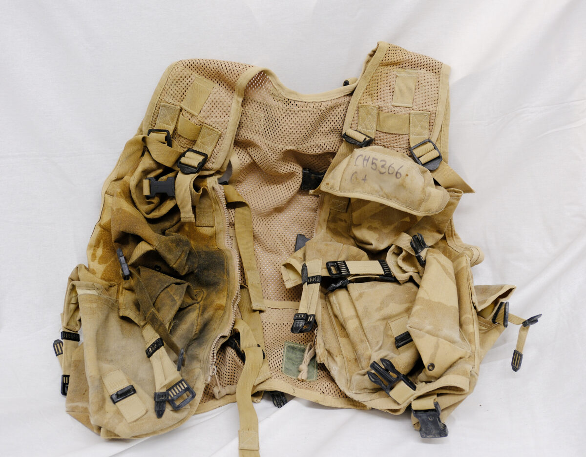 British Army Webbing Used In Afghanistan By Royal Anglian Regiment 