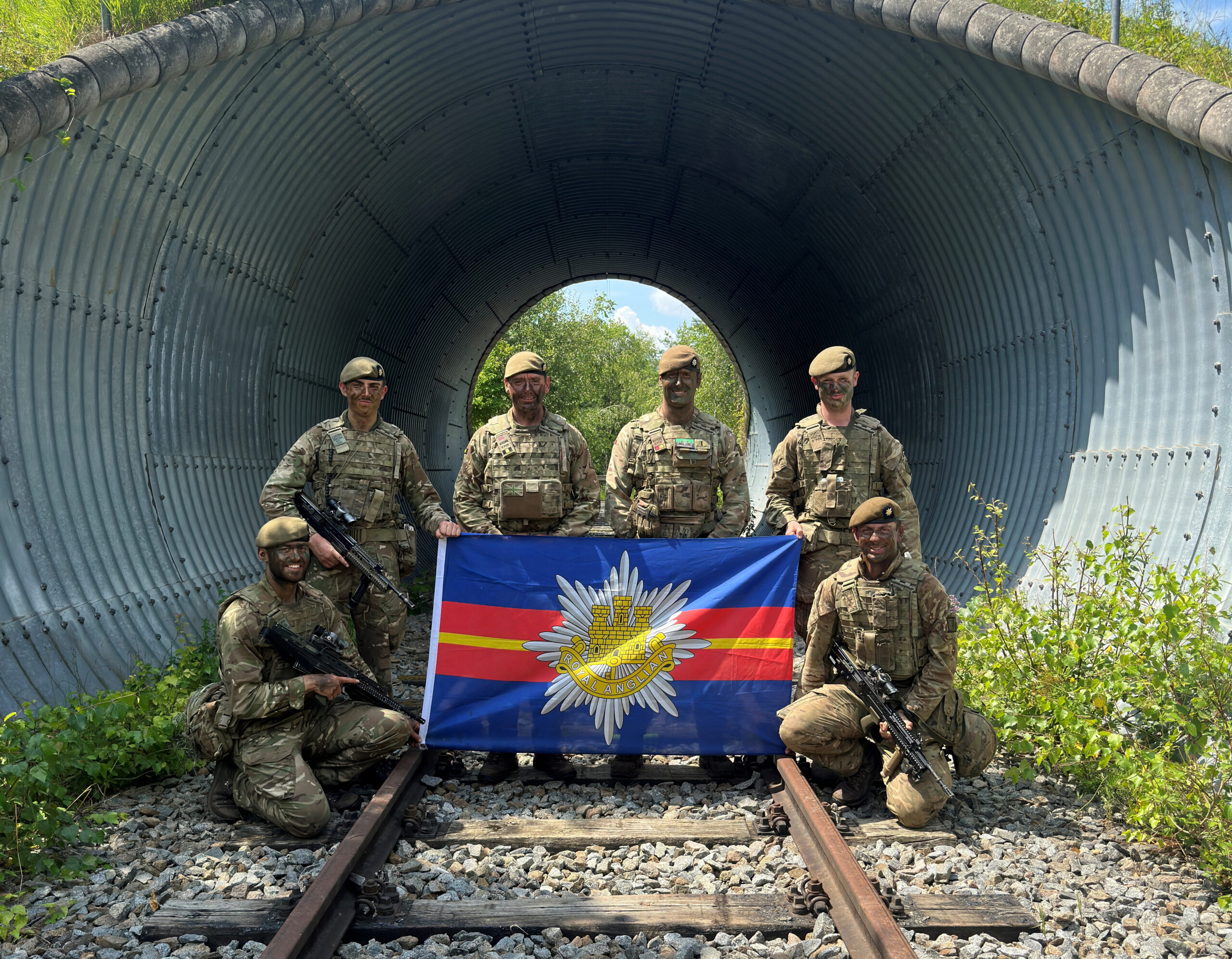 Royal Anglian Regiment Officer Cadets in Germany - Royal Anglian Regiment