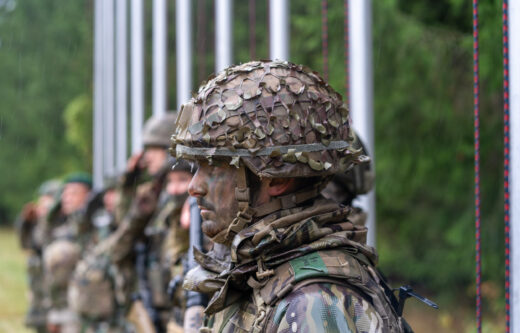 1st Battalion deployed to the Carpathian Mountains, Romania