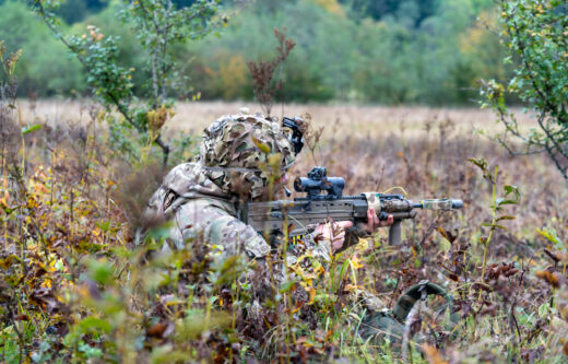 1st Battalion deployed to the Carpathian Mountains, Romania