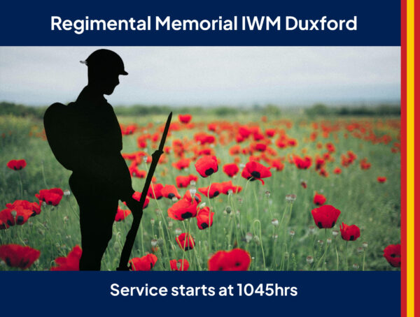 Royal Anglian Regimental Remembrance Sunday - 10 November - IWM Duxford