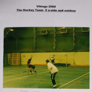 1st Battalion (The Vikings) Royal Anglian Regiment 5 Side Hockey team in 2000