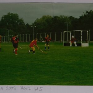 1st Battalion (The Vikings) Royal Anglian Regiment 5 Side Hockey team in 2000