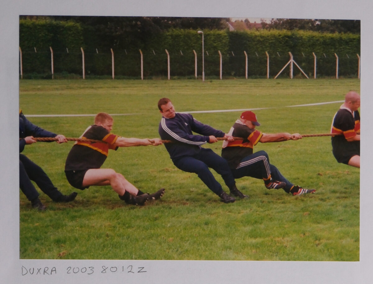 1st Battalion (Vikings) Royal Anglians Tug of War Team 2000